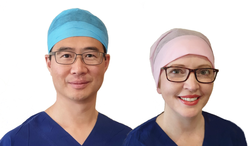 Dr Joon Kim and Dr Michaella Smith